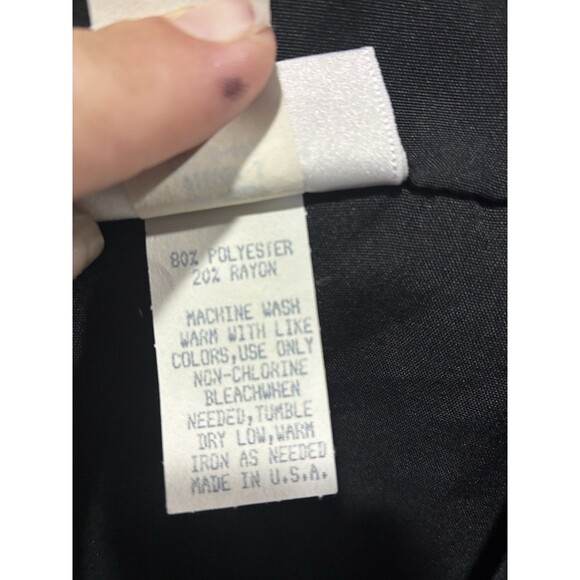 Worthington Woman Black Open Front Long Duster Jacket 22W USA Made Plus Size - Picture 5 of 5